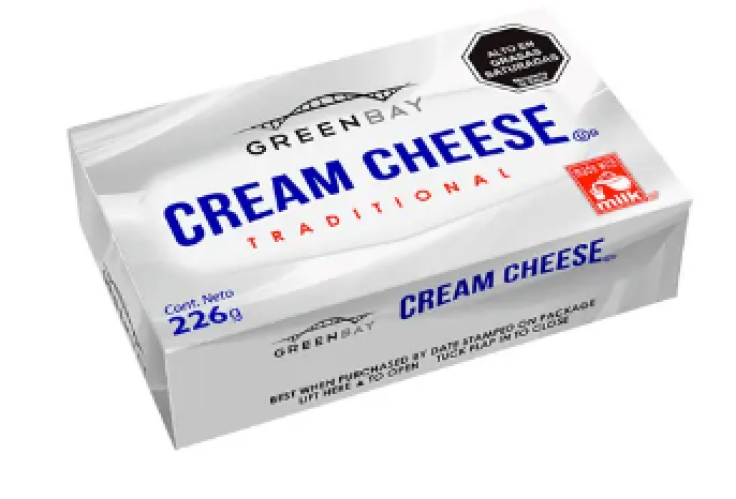 queso crema GREENBAY 226g